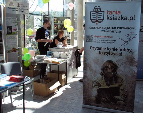 TaniaKsiazka.pl na Międzynarodowych Targach Książki w Białymstoku