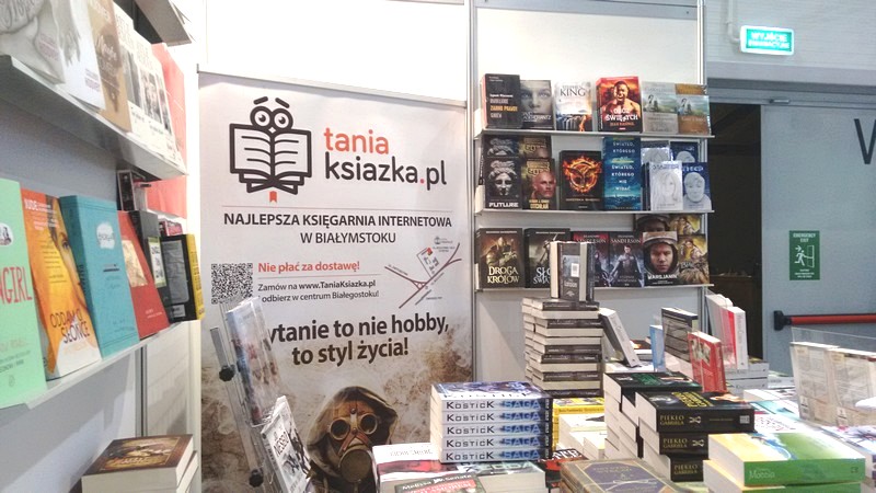 Targi książki Kraków TaniaKsiazka.pl