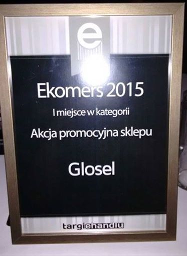 Ekomersy 2015: Zdobywamy I miejsce w kategorii "Akcja promocyjna sklepu"