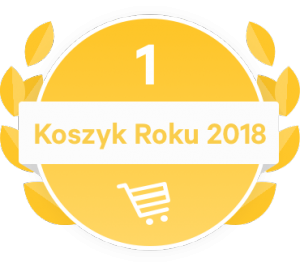 Koszyk Roku 2018. 1. miejsce TaniaKsiążka.pl