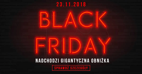 BLACK FRIDAY zbliża się wielkimi krokami w TaniaKsiazka.pl