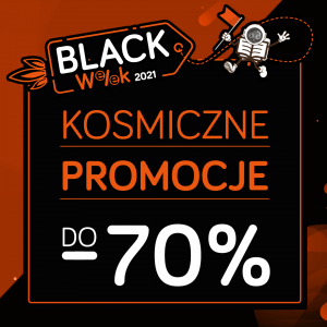 Black Week 2021 w TaniaKsiazka.pl - kosmiczne promocje